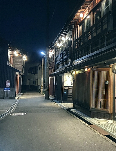 金沢の石坂遊郭跡地